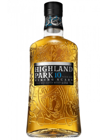 Whisky Single Malt 'Viking Scars' Highland Park 10 Anni