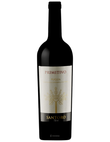 PRIMITIVO PUGLIA IGP SANTORO 2022