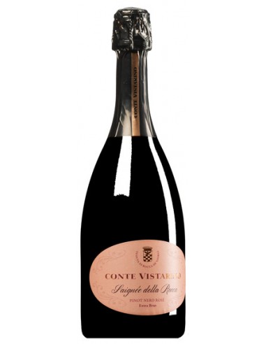 Saignée della Rocca”  rosè extra brut Conte Vistarino