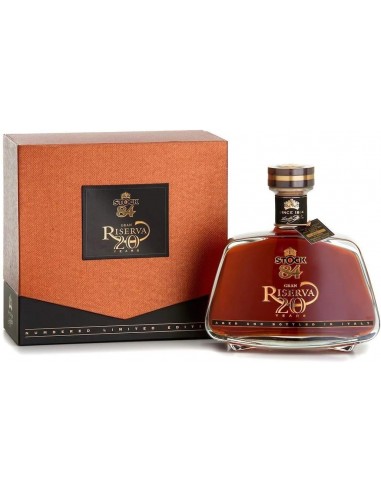 Stock 84 Gran Riserva, Brandy 20 anni