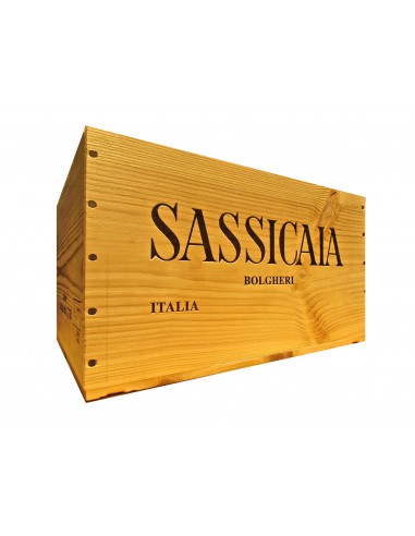 Tenute San Guido Sassicaia 2021- Cassetta in legno da 6 bottiglie