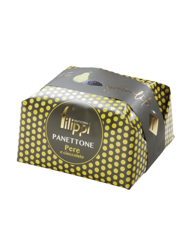 PANETTONE CON PERE E CIOCCOLATO GR 1000 FILIPPI