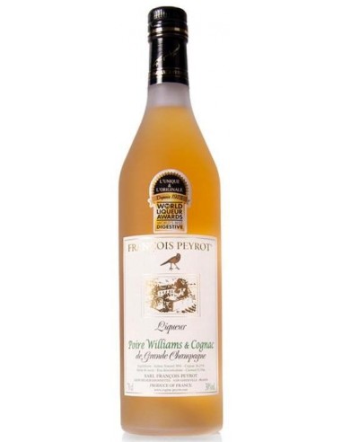 François Peyrot Liqueur Poire Williams & Cognac de Grande Champagne