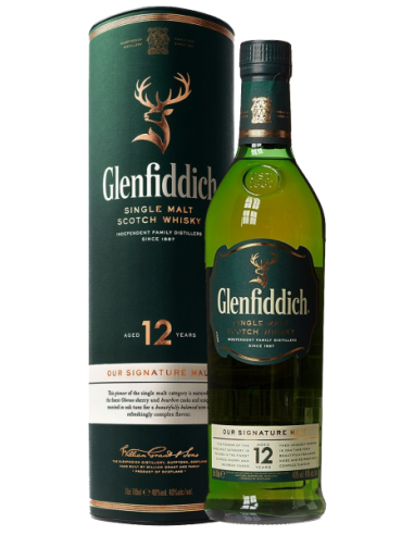 Whisky Single Malt Glenfiddich 12 Y.O.