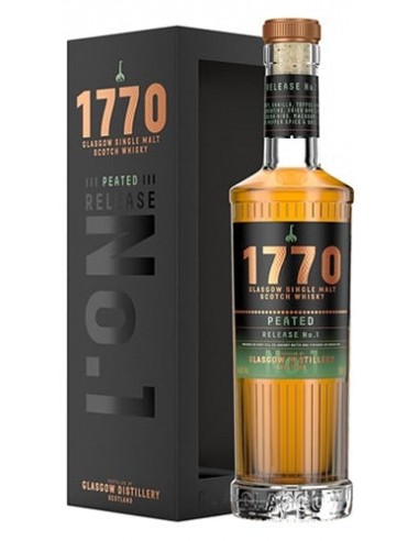 1770 Glasgow Whisky Single Malt Peated - Glasgow Distillery